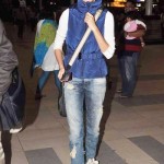 Anuskha Sharma in bling shoes