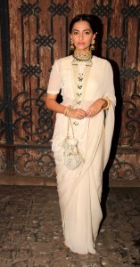Sonam Kapoor in sari