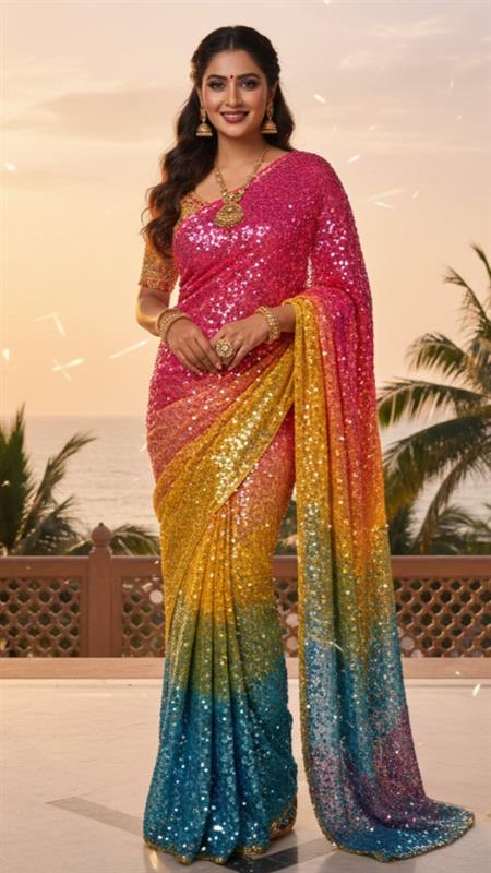 Sequence sarees