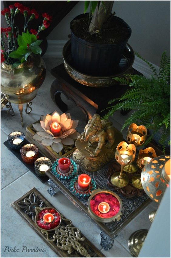 How To Decorate Indian Home / Diwali Inspiration - 2 (Home Tour) | Buddha home decor ... : Over time our decorating style and preferences for color, art and artifacts, tend to evolve.