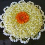 Floral rangoli Designs