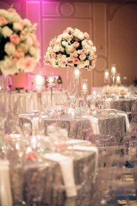 Glitter Wedding Decor