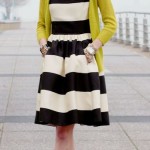 Styling striped dress