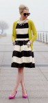 Styling striped dress