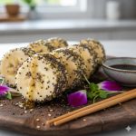 Banana and nuts Sushi