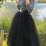 Black Tulle skirt