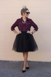 Black Tulle skirt