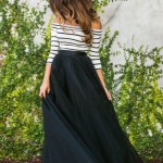 Long Tulle Skirt