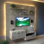 Decorating Television wall