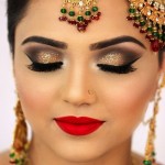 Eye makeup for brides