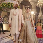 Bride and Groom matching ensembles