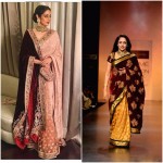 Velvet inspired sarees