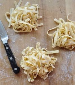 Pasta dough at home