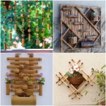 Bamboo wall mounts and wind chimes