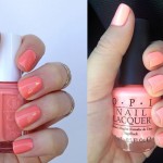 Peach nail paint for summers