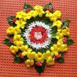 How To Make Flower Rangoli