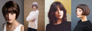 Bangs for short hairstyle