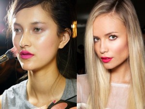 Fuschia Pink lip shade for summers