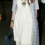 Kareena Kapoor in white kurta and cape set
