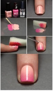 Sponge for nail art