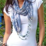 Turn T-shirt into Scarf