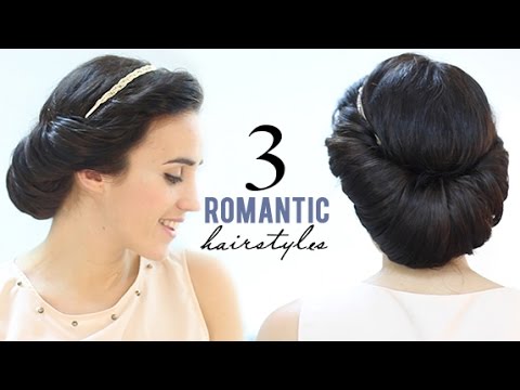 Romantic Hairstyles for girls
