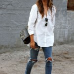 White Shirt With Jeans