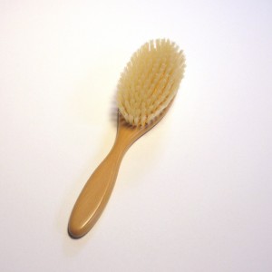 Brushes with natural bristles