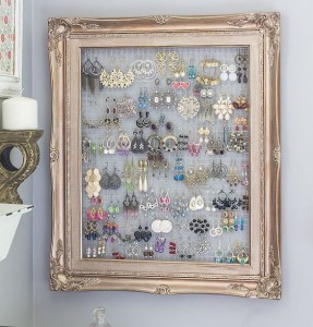 Old Photo frames for jewelry storage
