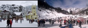 Shimla Manali Honeymoon destinations of India