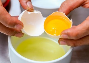 Egg white for skin pores