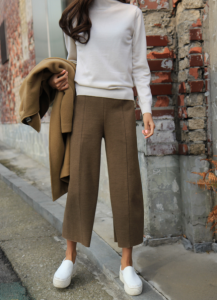 Wide legged pants for winters
