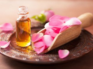 DIY rose oil for skin and hair