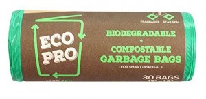 Biodegradable and compostable dustbin bag
