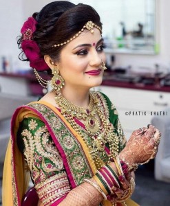 Indian brides without maatha palla