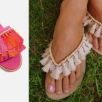 Tassel summer footwear