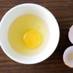 Egg white for fighting wrinkles