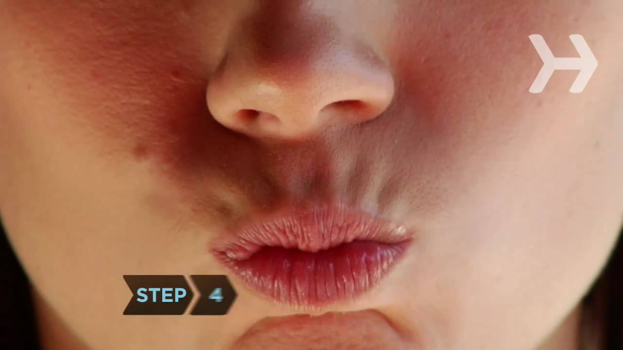 Get fuller lips with face yoga