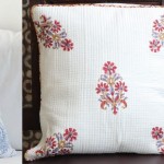 Revamp old Cushion covers with block printing