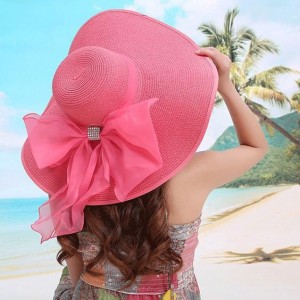 Straw hat for beach