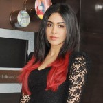 Adah Sharma in red hair color