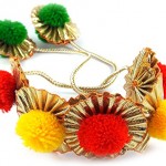 DIY gota rakhi