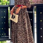 Animal print kurta