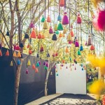 DIY Indian Wedding decor with paranda