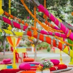 DIY Indian Wedding decor with tree decoration