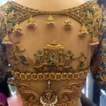 Embroidered wedding blouses for brides