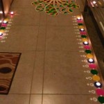 How to light up homes for diwali