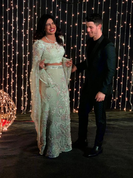 Priyanka and Nick Jonas Mumbai wedding reception