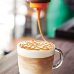 Caramel Brulle latte coffee