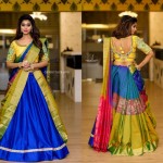 How to drape a silk saree like a dupatta